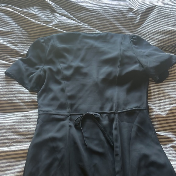 Aritzia Black Button Down Dress - Picture 9 of 10